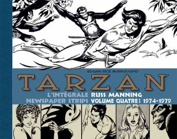 Tarzan : L'intégrale des newspaper strips de Russ Manning , vol. 4 (1974-1979) + étui